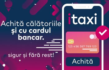 ITAXI ÎN PARTENERIAT CU FINCOMBANK INTRODUCE MODALITATEA DE PLATĂ CU CARDUL PENTRU SERVICIILE DE TAXI ITAXI ÎN PARTENERIAT CU FINCOMBANK INTRODUCE MODALITATEA DE PLATĂ CU CARDUL PENTRU SERVICIILE DE TAXI