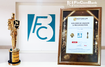 FinComBank назван самым популярным банковским брендом в рамках конкурса NOTORIUM TRADEMARK AWARDS 2020! FinComBank назван самым популярным банковским брендом в рамках конкурса NOTORIUM TRADEMARK AWARDS 2020!