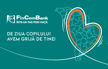 De Ziua Internaţională a Copilului FinComBank lansează proiectul ”Inspiră copilul pentru un viitor mai bun” De Ziua Internaţională a Copilului FinComBank lansează proiectul ”Inspiră copilul pentru un viitor mai bun”