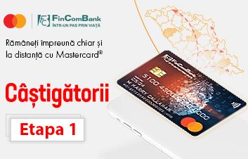 PRIMII CÂŞTIGĂTORI AI PROMO „RĂMÂNEŢI ÎMPREUNĂ CHIAR ŞI LA DISTANŢĂ CU MASTERCARD” PRIMII CÂŞTIGĂTORI AI PROMO „RĂMÂNEŢI ÎMPREUNĂ CHIAR ŞI LA DISTANŢĂ CU MASTERCARD”