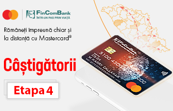 Câştigătorii din ultima extragere în cadrul promo „Rămâneţi împreună chiar şi la distanţă cu Mastercard”! Câştigătorii din ultima extragere în cadrul promo „Rămâneţi împreună chiar şi la distanţă cu Mastercard”!