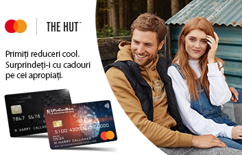 Achită pe www.thehut.com cu cardul Mastercard de la FinComBank şi beneficiază de reduceri! Achită pe www.thehut.com cu cardul Mastercard de la FinComBank şi beneficiază de reduceri!