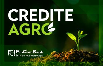Susţinem antreprenorii din sectorul agricol cu Credite AGRO de la FinComBank Susţinem antreprenorii din sectorul agricol cu Credite AGRO de la FinComBank
