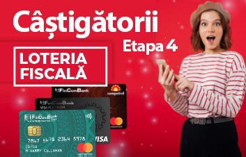 Câştigătorii din a IV-a etapă a concursului „Loteria fiscală” de la FinComBank Câştigătorii din a IV-a etapă a concursului „Loteria fiscală” de la FinComBank