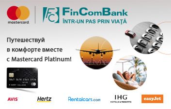 Călătoreşte cu VIP privilegii împreună cu Mastercard şi FinComBank! Călătoreşte cu VIP privilegii împreună cu Mastercard şi FinComBank!