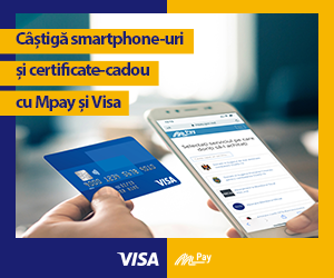 Achită cu cardul Visa de la FinComBank serviciile Mpay şi câştigă premii Achită cu cardul Visa de la FinComBank serviciile Mpay şi câştigă premii
