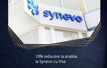 10% reducere la analize la Synevo cu cardurile Visa de la FinComBank 10% reducere la analize la Synevo cu cardurile Visa de la FinComBank