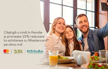 Câştigă o cină şi primeşte 15% reducere pe oliva.md Câştigă o cină şi primeşte 15% reducere pe oliva.md