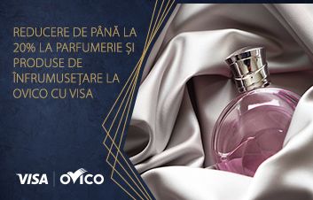До 20% скидки на парфюмерию и beauty-товары в Ovico с картами Visa от FinComBank До 20% скидки на парфюмерию и beauty-товары в Ovico с картами Visa от FinComBank