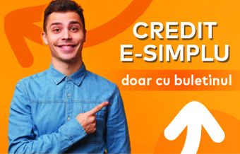 Creditul E-Simplu de la FinComBank: Comod, Rapid şi doar cu BULETINUL Creditul E-Simplu de la FinComBank: Comod, Rapid şi doar cu BULETINUL