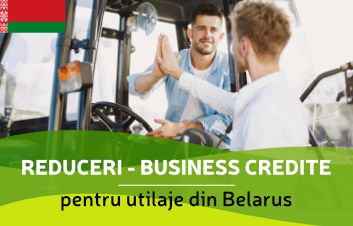 Reduceri la credite de afaceri pentru utilaje din Belarus Reduceri la credite de afaceri pentru utilaje din Belarus
