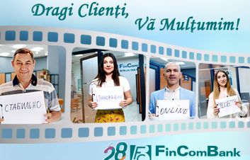 Surprize pentru toţi clienţii FinComBank în cadrul campaniei „Clientul mulţumit” Surprize pentru toţi clienţii FinComBank în cadrul campaniei „Clientul mulţumit”