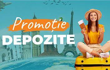 Promoţie prelungită! Doar până pe 7 octombrie, deschide un depozit şi călătoreşte Promoţie prelungită! Doar până pe 7 octombrie, deschide un depozit şi călătoreşte