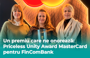 FinComBank şi Mastercard – un parteneriat bazat pe leadership, inovaţie şi recunoaştere internaţională FinComBank şi Mastercard – un parteneriat bazat pe leadership, inovaţie şi recunoaştere internaţională