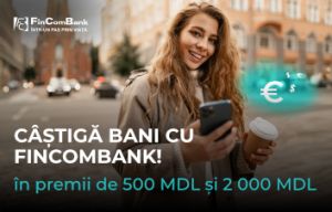 Fiecare transfer internaţional la FinComBank îţi poate aduce bani pe card Fiecare transfer internaţional la FinComBank îţi poate aduce bani pe card