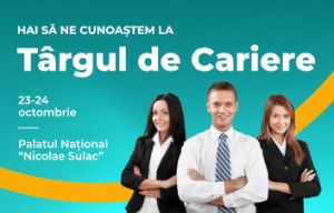 Vino să ne cunoaştem la Târgul de Cariere Vino să ne cunoaştem la Târgul de Cariere