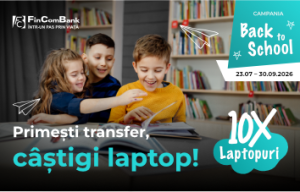FinComBank lansează campania „Back to School” 2026 FinComBank lansează campania „Back to School” 2026
