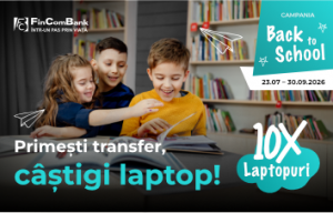 FinComBank lansează campania „Back to School” 2026 FinComBank lansează campania „Back to School” 2026